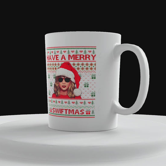 Merry Swiftmas Taylor Swift Ceramic Mug