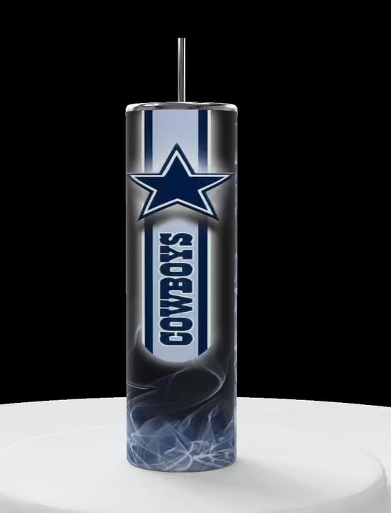 Dallas Cowboys- NFL- Custom 20oz Skinny Tumbler