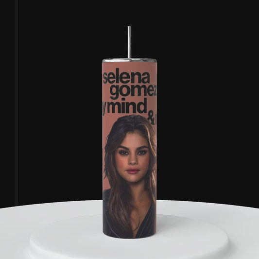 Selena Gomez My Mind and Me 20oz Stainless Steel Tumbler