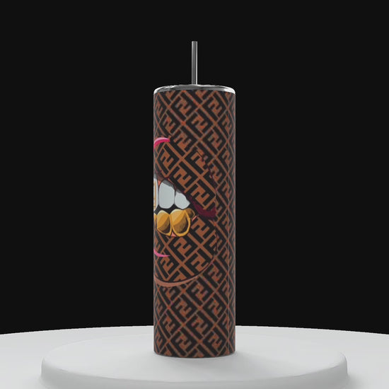 FENDI Lips 20oz Skinny Tumbler